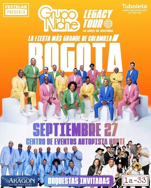 Grupo Niche en Ibagué